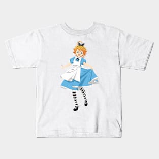 Emma in Wonderland Kids T-Shirt